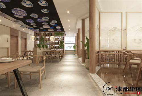 平罗颐福源餐厅设计方案鉴赏|平罗餐厅设计装修公司推荐 