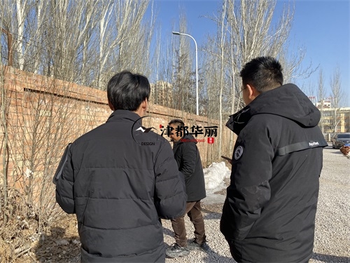 平罗装修公司|平罗某医院墙面改造设计装修现场勘察 