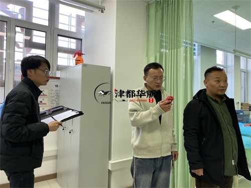 平罗银川装修公司|平罗某院装修改造施工现场复尺 