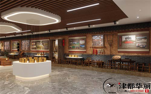 平罗农业展厅装修设计项目|津都华丽设计