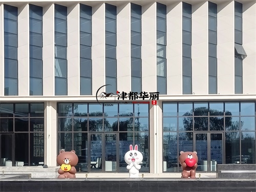 平罗售楼部大厅装修设计项目|津都华丽设计