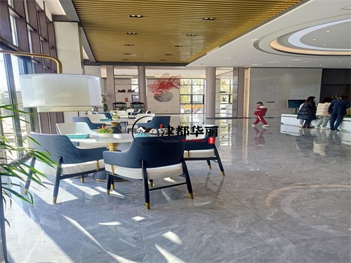 平罗售楼部大厅装修设计项目|津都华丽设计