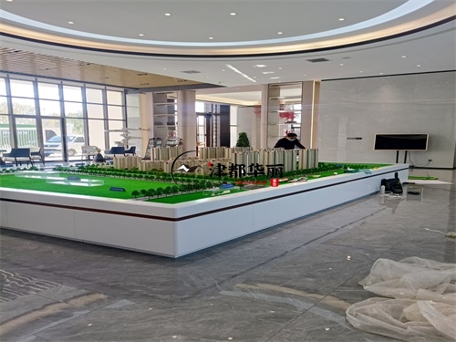 平罗售楼部大厅装修设计项目|津都华丽设计