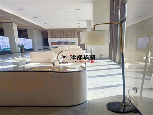 平罗售楼部大厅装修设计项目|津都华丽设计