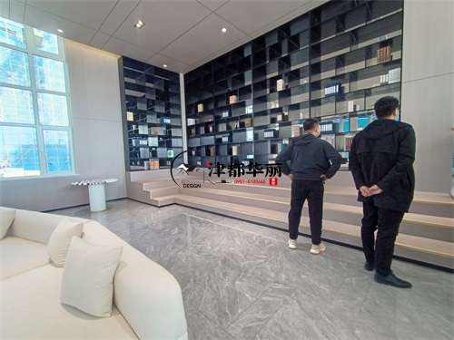 平罗售楼部大厅装修设计项目|津都华丽设计