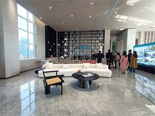 平罗售楼部大厅装修设计项目|津都华丽设计