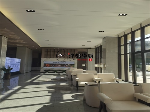平罗售楼部大厅装修设计项目|津都华丽设计