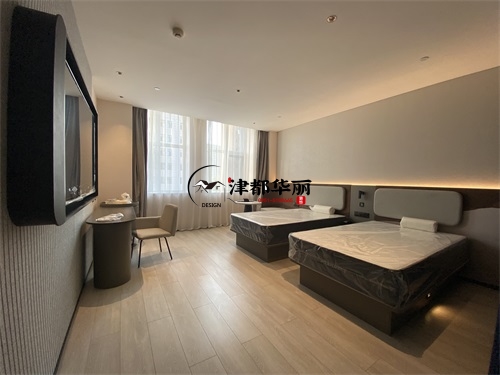 平罗轻居酒店装修设计项目|津都华丽设计