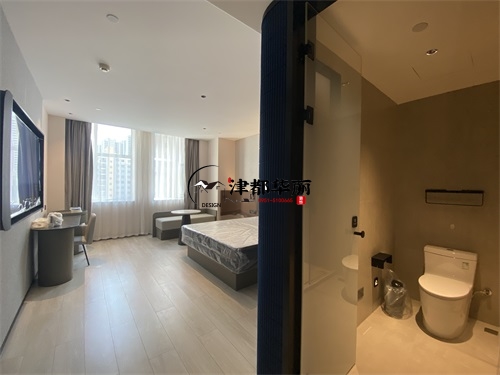 平罗轻居酒店装修设计项目|津都华丽设计g