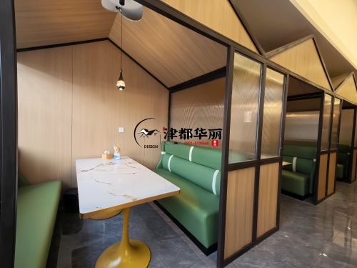 平罗餐厅装修设计项目|津都华丽设计