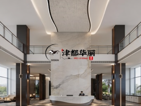 平罗工装装修公司|平罗公园华府售楼营销中心设计装修新理念